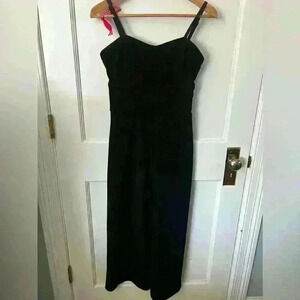 Black corset romper size xs